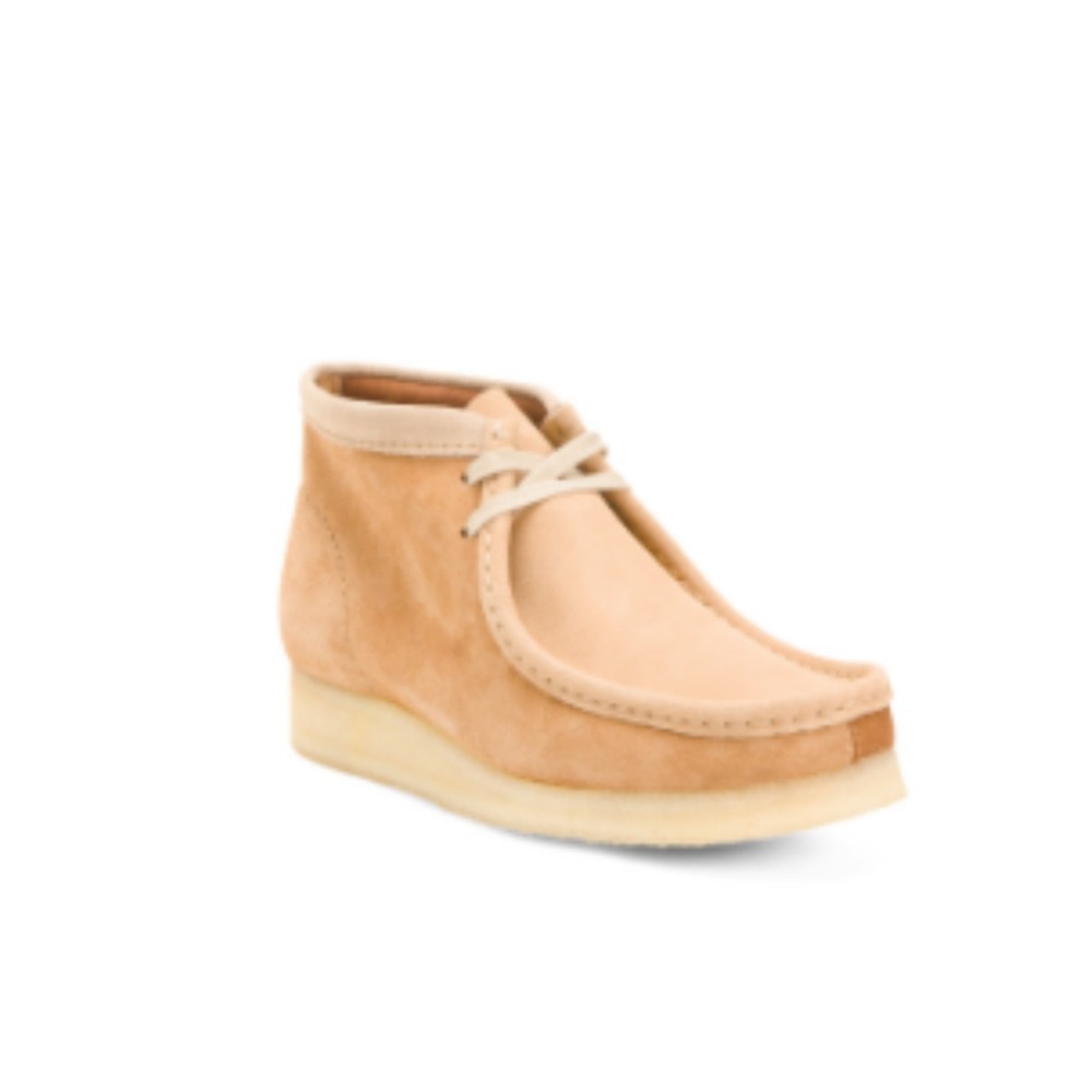 Tan Suede Ankle Boots by Clarks Wallabees